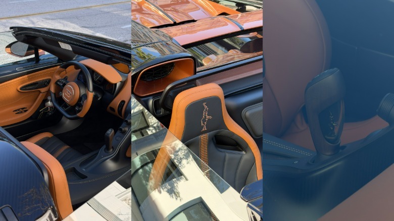 Interior of a Bugatti Mistral