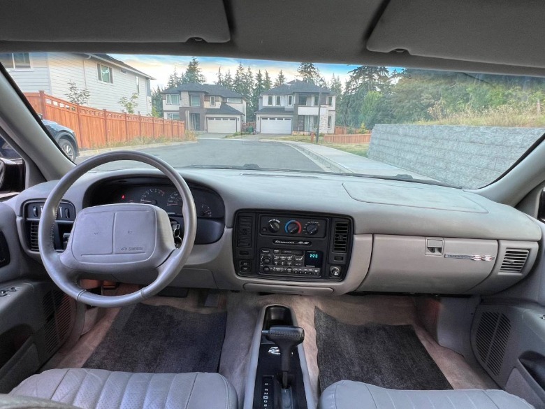 1996 Chevy Impala SS dashboard image